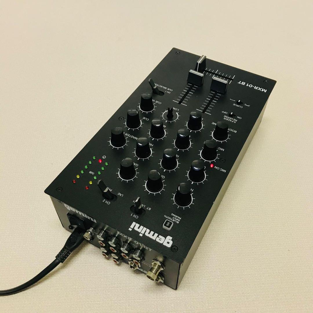 【美品・初心者にも最適】gemini MXR-01 BT DJミキサー 美品 Gemini MXR-01 BT DJミキサー - メルカリ