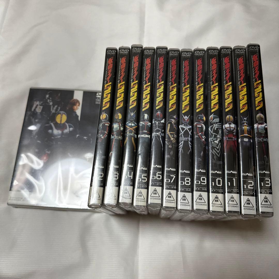 新品未開封　仮面ライダー555 ファイズ DVD 全13巻セット　初回　希少 Amazon.co.jp: 仮面ライダー555 DVD全13巻セット : DVD
