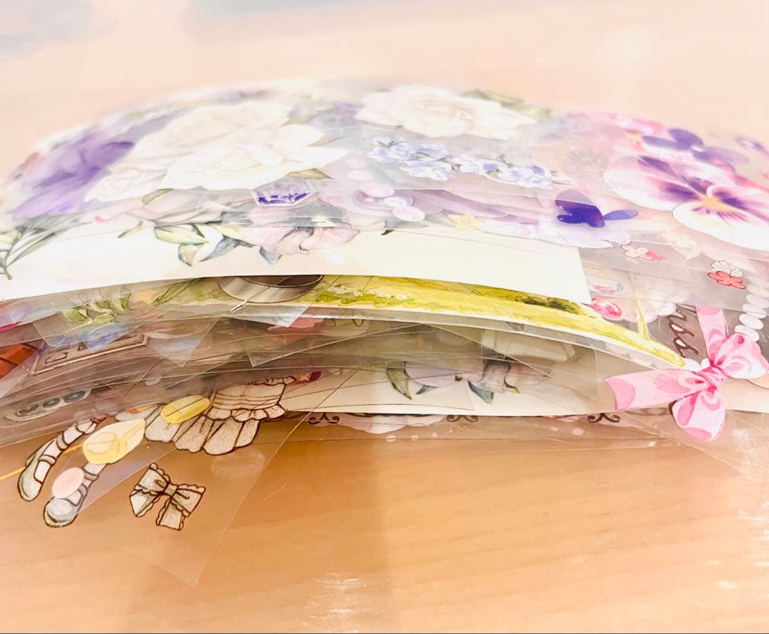 ♡NO.23 海外マステ 切り売り 100枚 petテープ ♡ - メルカリ