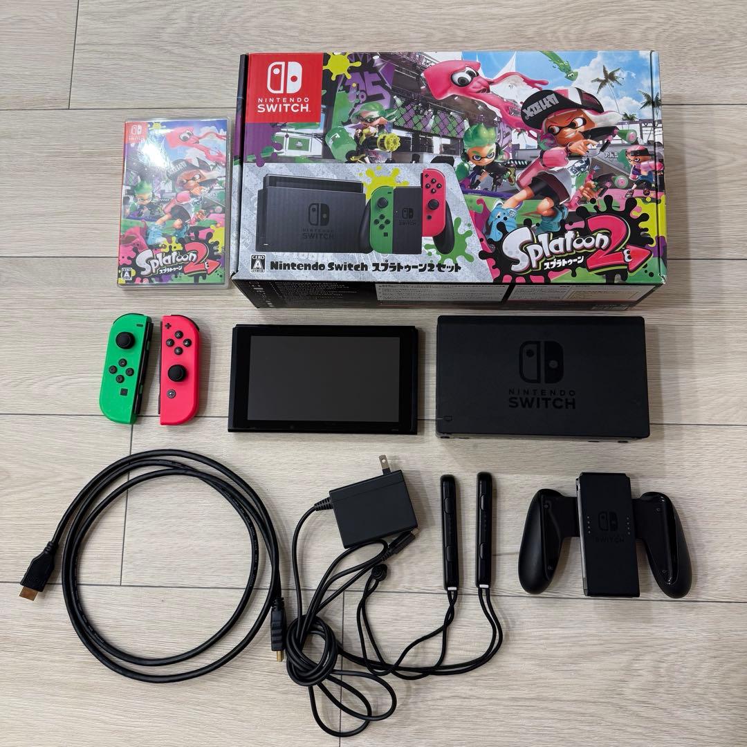 Switch スプラトゥーン2 エディション 本体セット - メルカリ