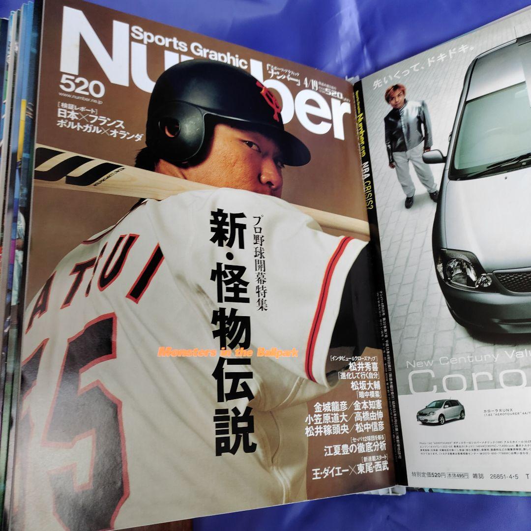雑誌ナンバー、専用ファイル付き12冊セット⑤ - メルカリ