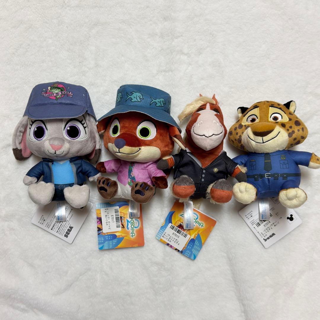 ズートピア2 ぬいぐるみ 4体セット - メルカリ