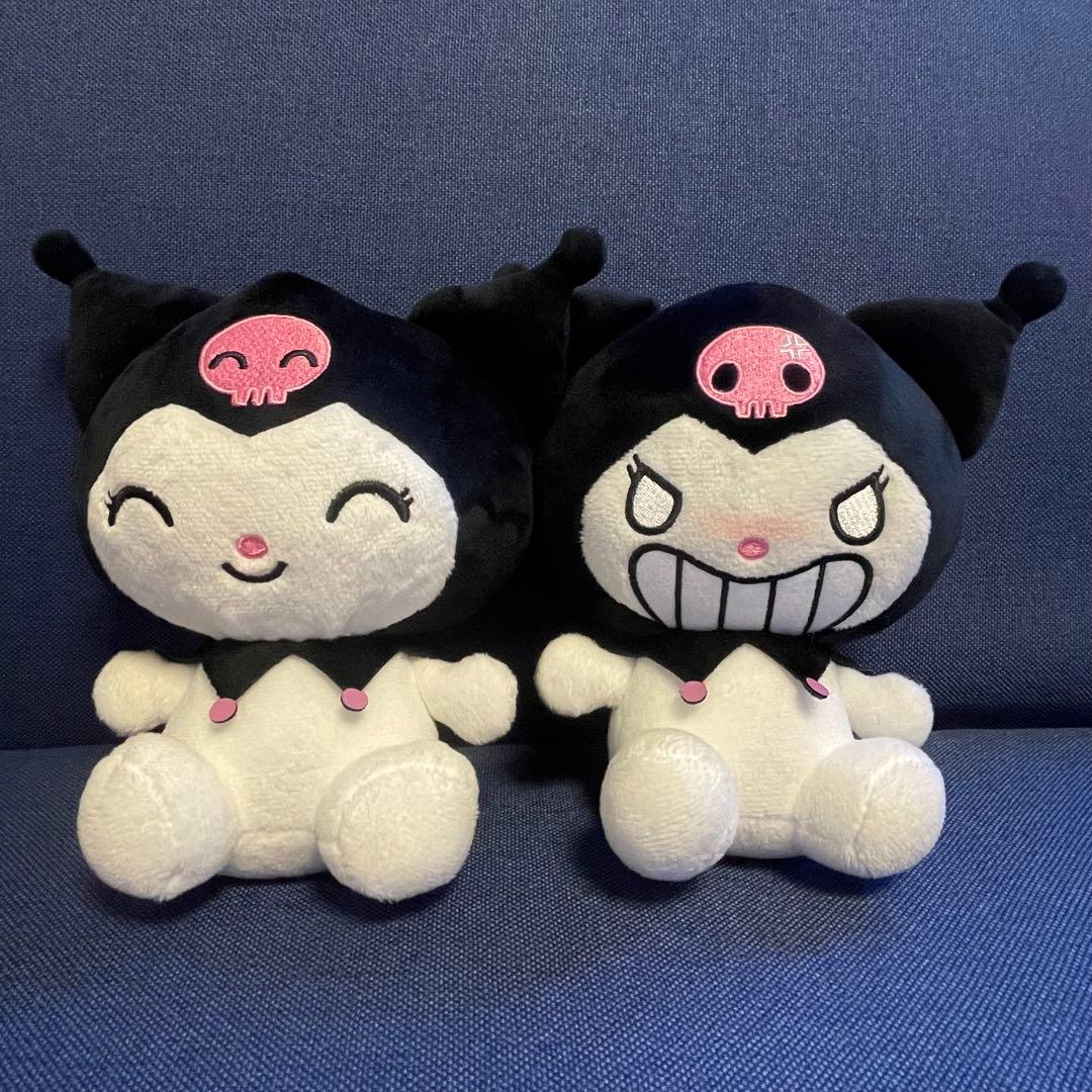 サンリオ クロミ 喜怒哀楽ぬいぐるみ 喜・怒 笑顔 マスコット プライズ