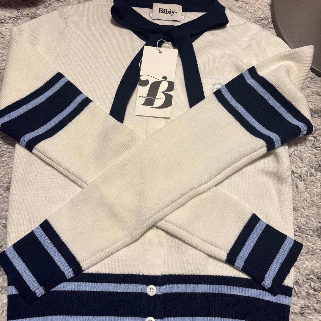 ビビィ タイカーディガン B. CLUB TIE CARDIGAN bibiy. - メルカリ