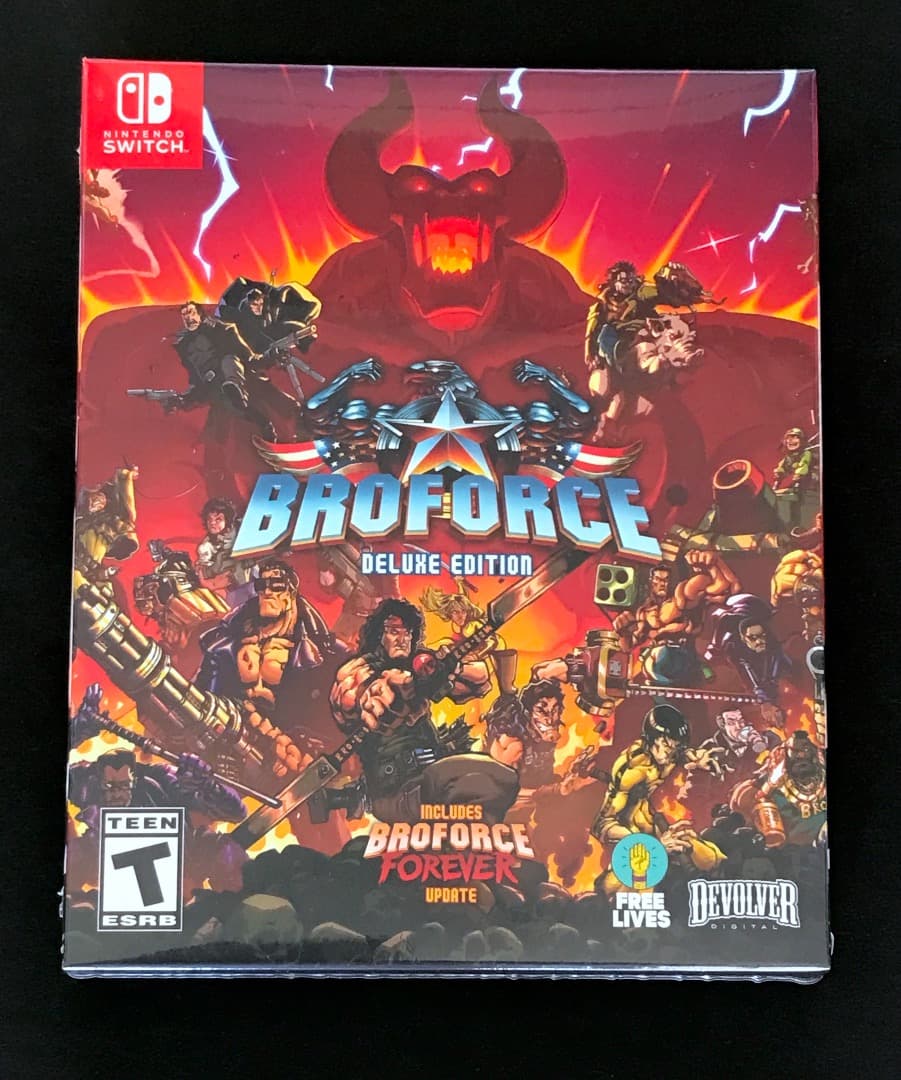 Broforce 限定版 北米版 新品未開付 ブロフォース Broforce