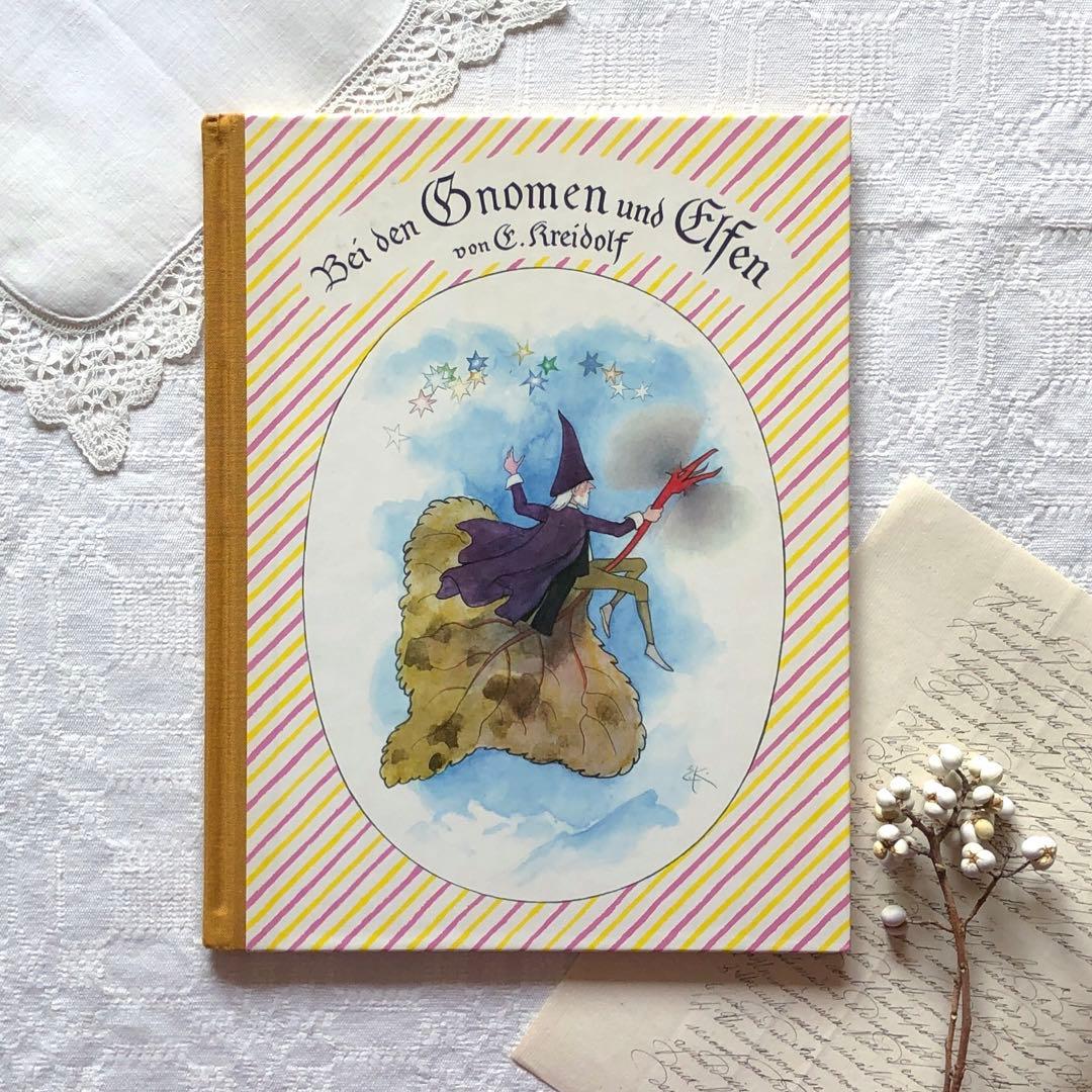 RV68 洋書絵本 妖精たち小人たち♪ エルンスト・クライドルフ - メルカリ