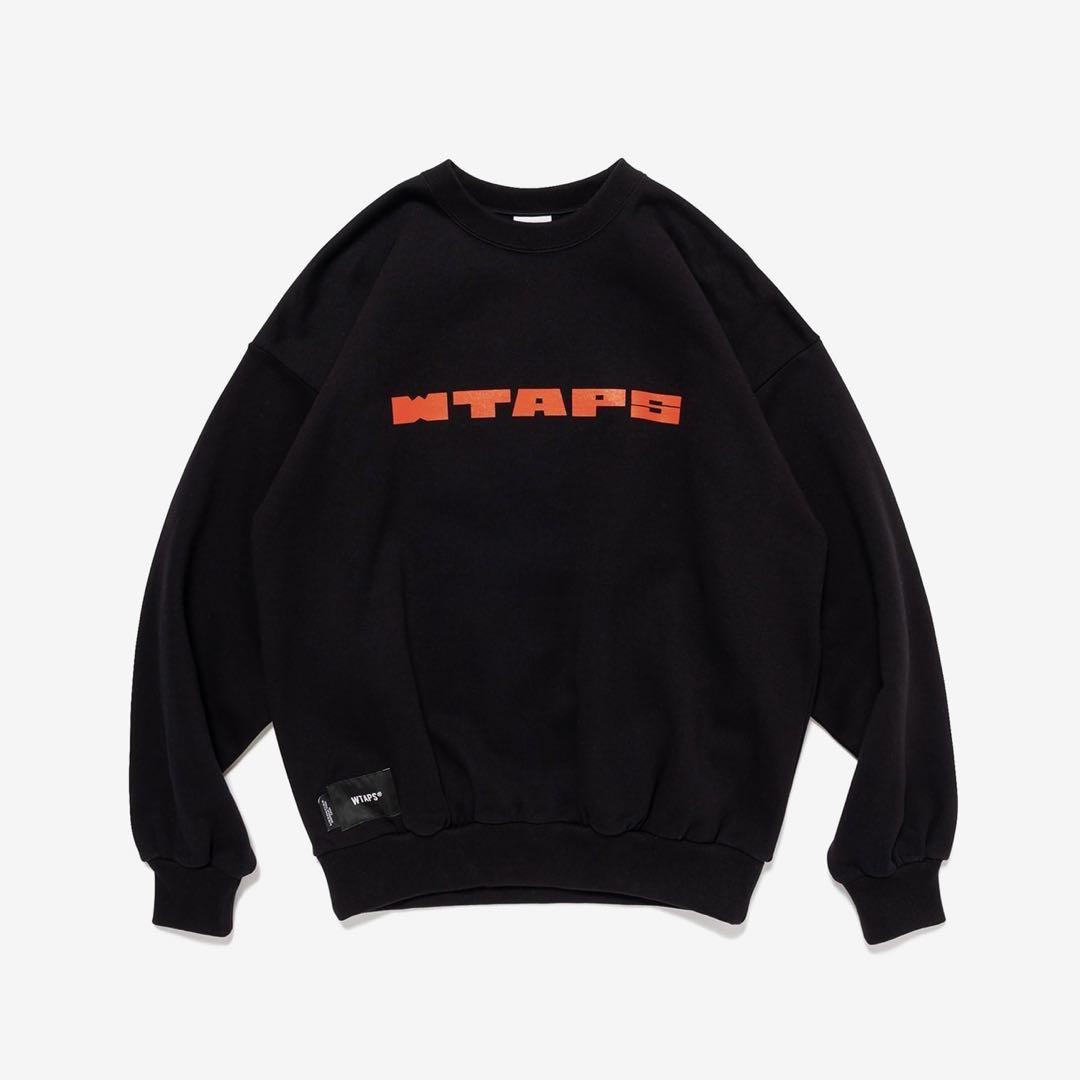 WTAPS BRICK SWEATER COTTON Black 03 L - メルカリ