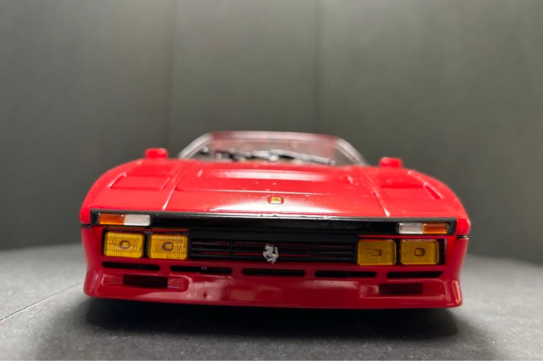 素人製作】フジミ 1/16 フェラーリ 288GTO プラモデル完成品 - メルカリ