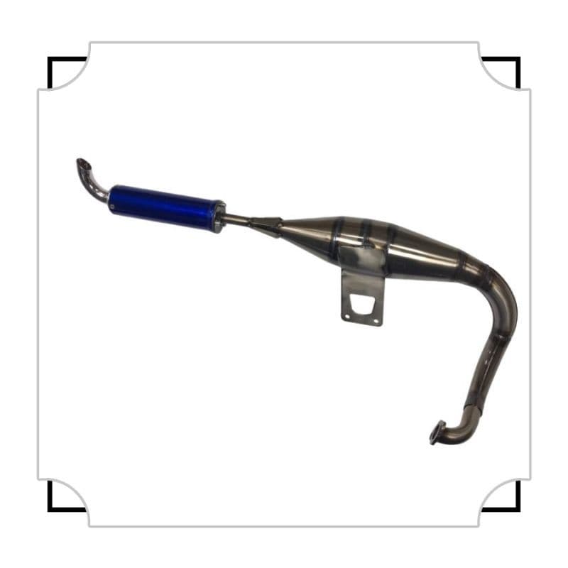 全新]ディオZX34 35用ストレートチャンバー青 ステンレス - メルカリ