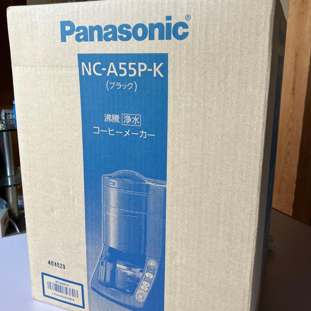 新品未開封Panasonic パナソニック コーヒーメーカー NC-A55P-K 楽天市場】コーヒーメーカーパナソニックnc－a55pの通販