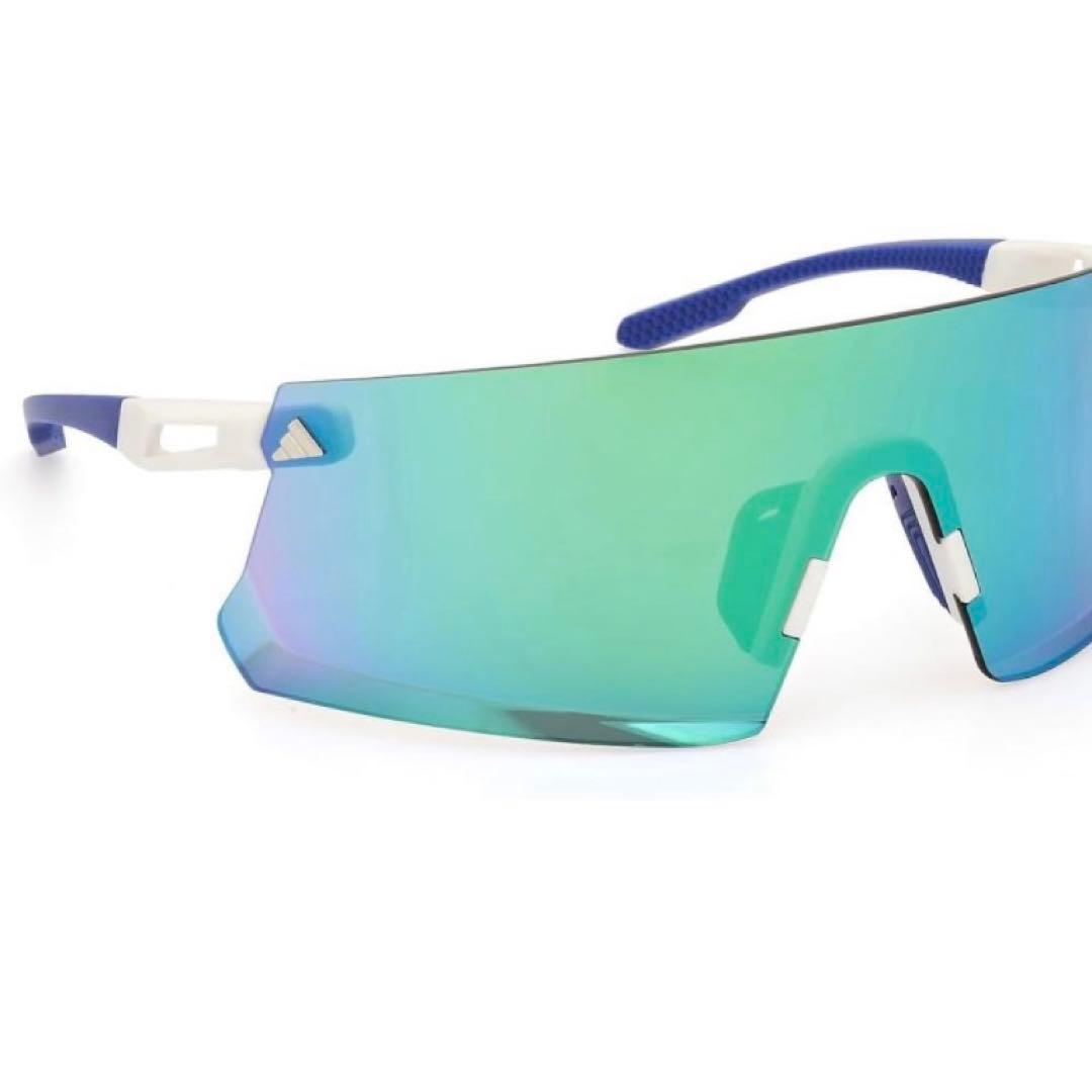 アディダス adidas 箱根駅伝 スポーツグラデーションブルー サングラス