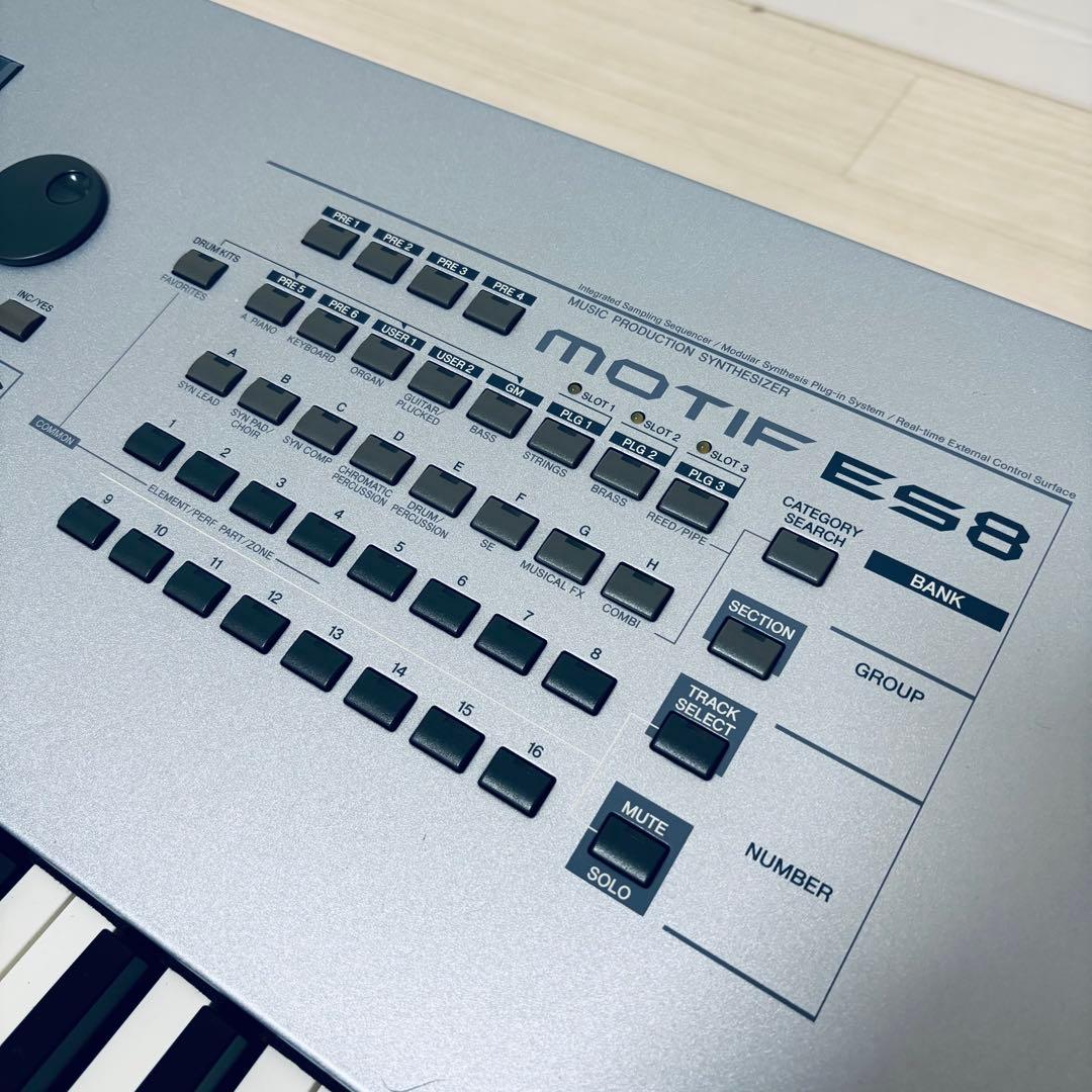 希少 美品 YAMAHA MOTIF ES8 88鍵 名機 動作良好 - メルカリ