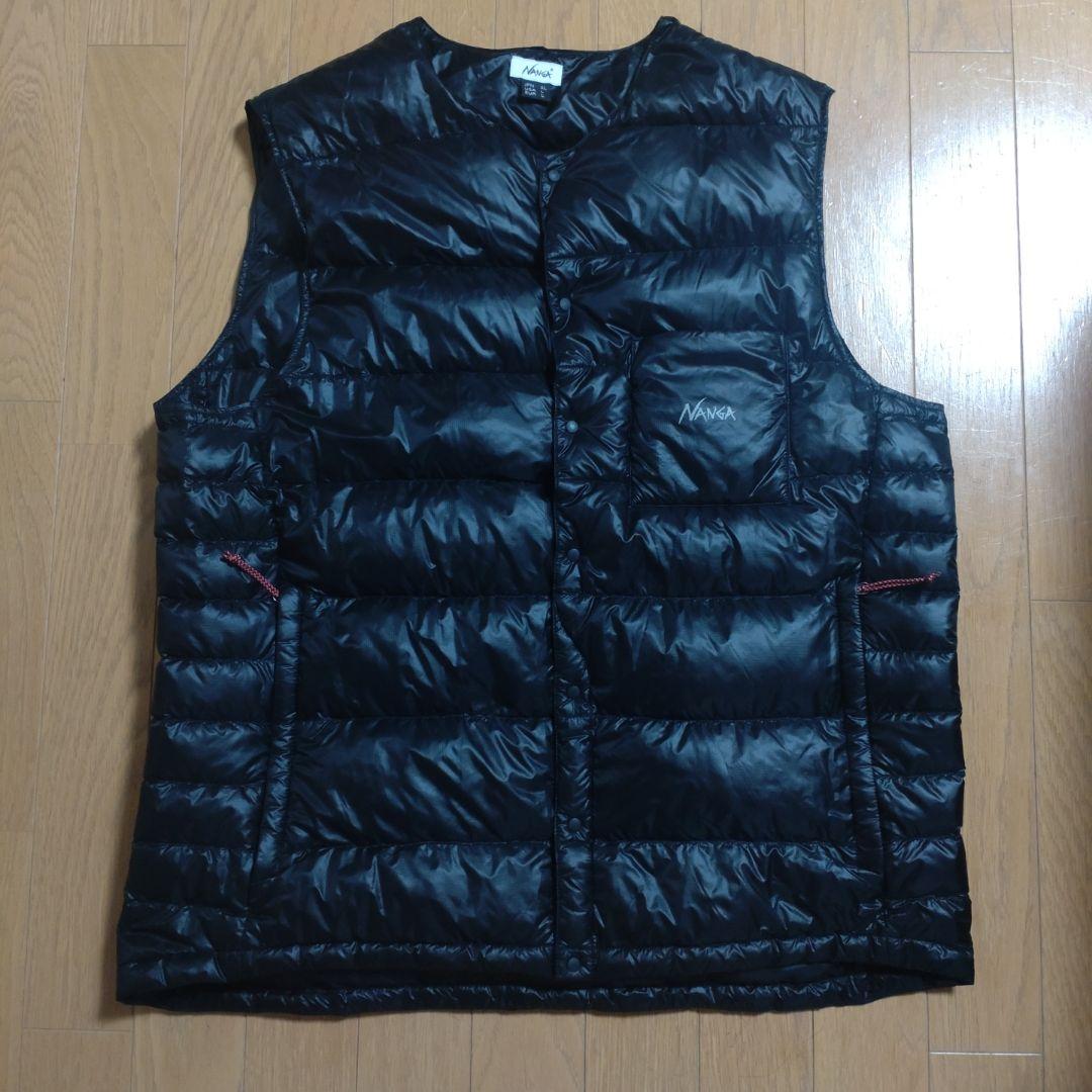 ナンガ　ダウンベストXL NANGA / ナンガ]AURORA TEX STAND COLLAR DOWN VEST オーロラス