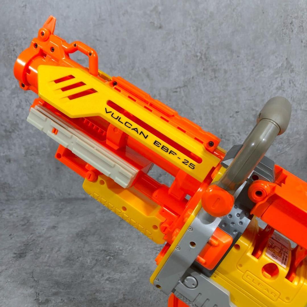 美品 NERF ナーフ VULCAN バルカン N-ストライク EBF-25 - メルカリ