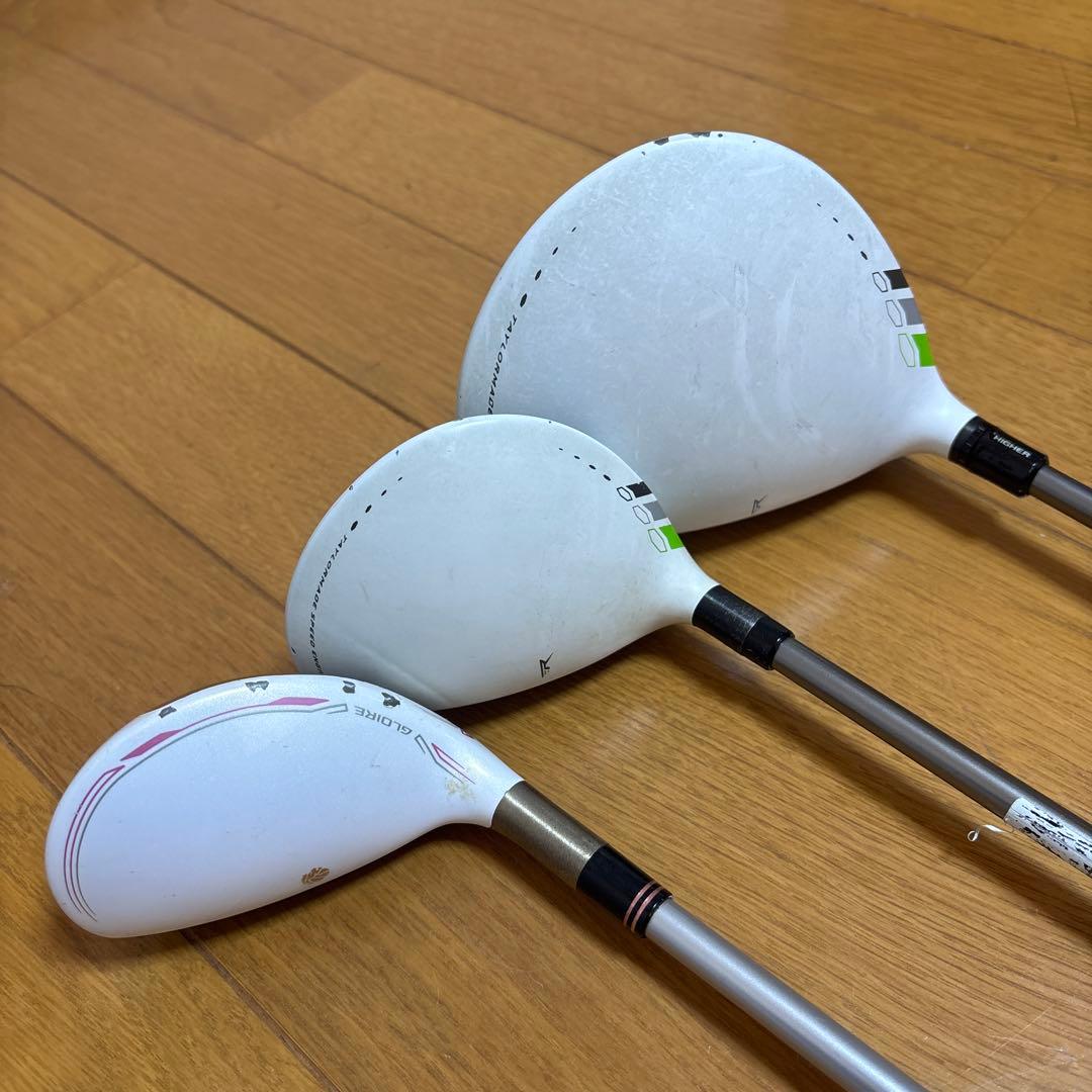 TaylorMade(テイラーメイド)1W.FW.UT/FLEX L/3本セット - メルカリ