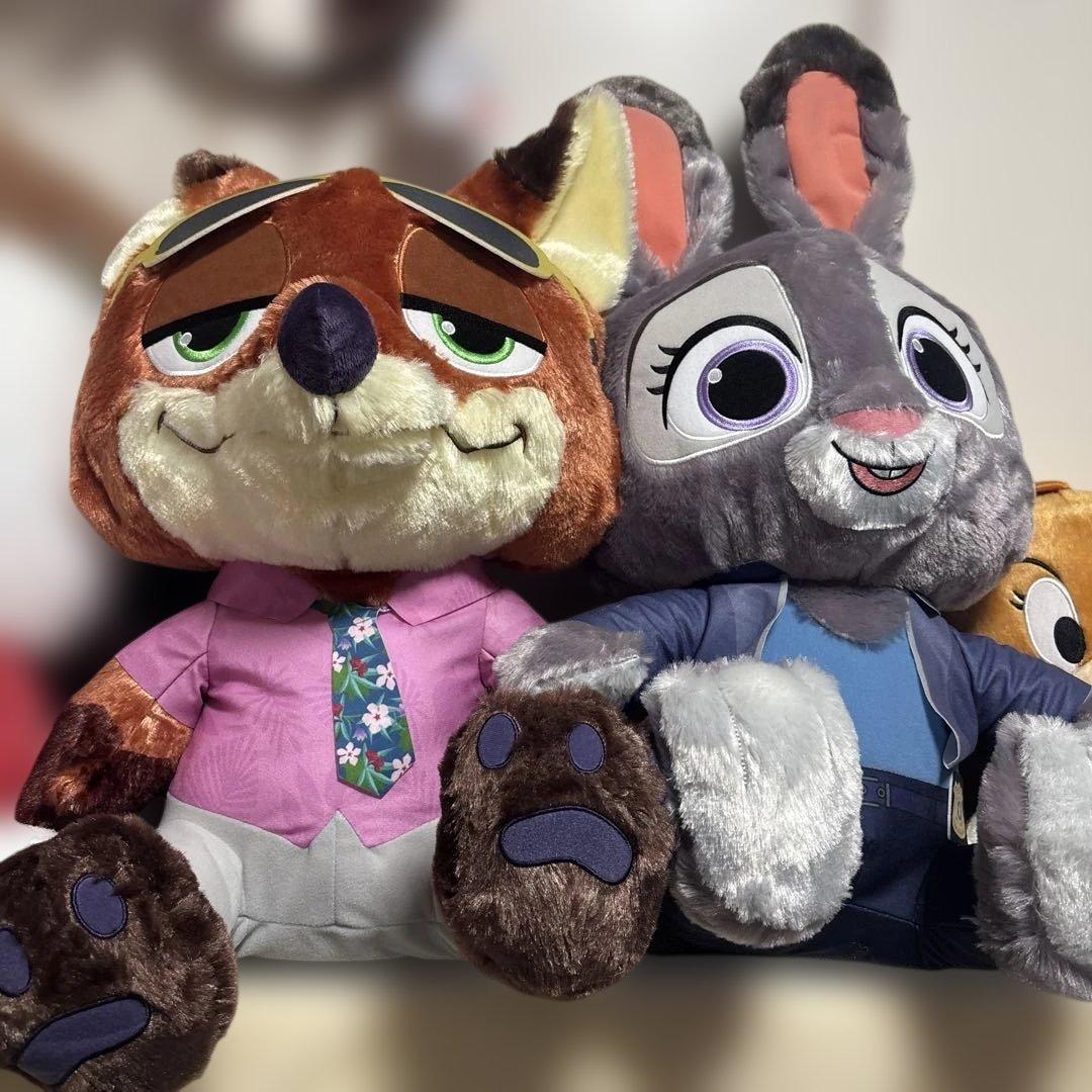 セット・ニックand ジュディ ズートピア：ジュディとニックのセットリング 名前も刻印 - MANTANWEB