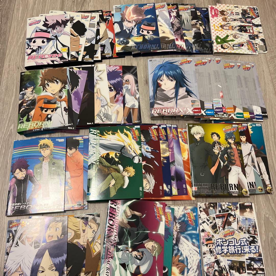 家庭教師ヒットマンREBORN DVD 全巻　10シリーズ　大量 61ZcfZJG76S._AC_UF350,