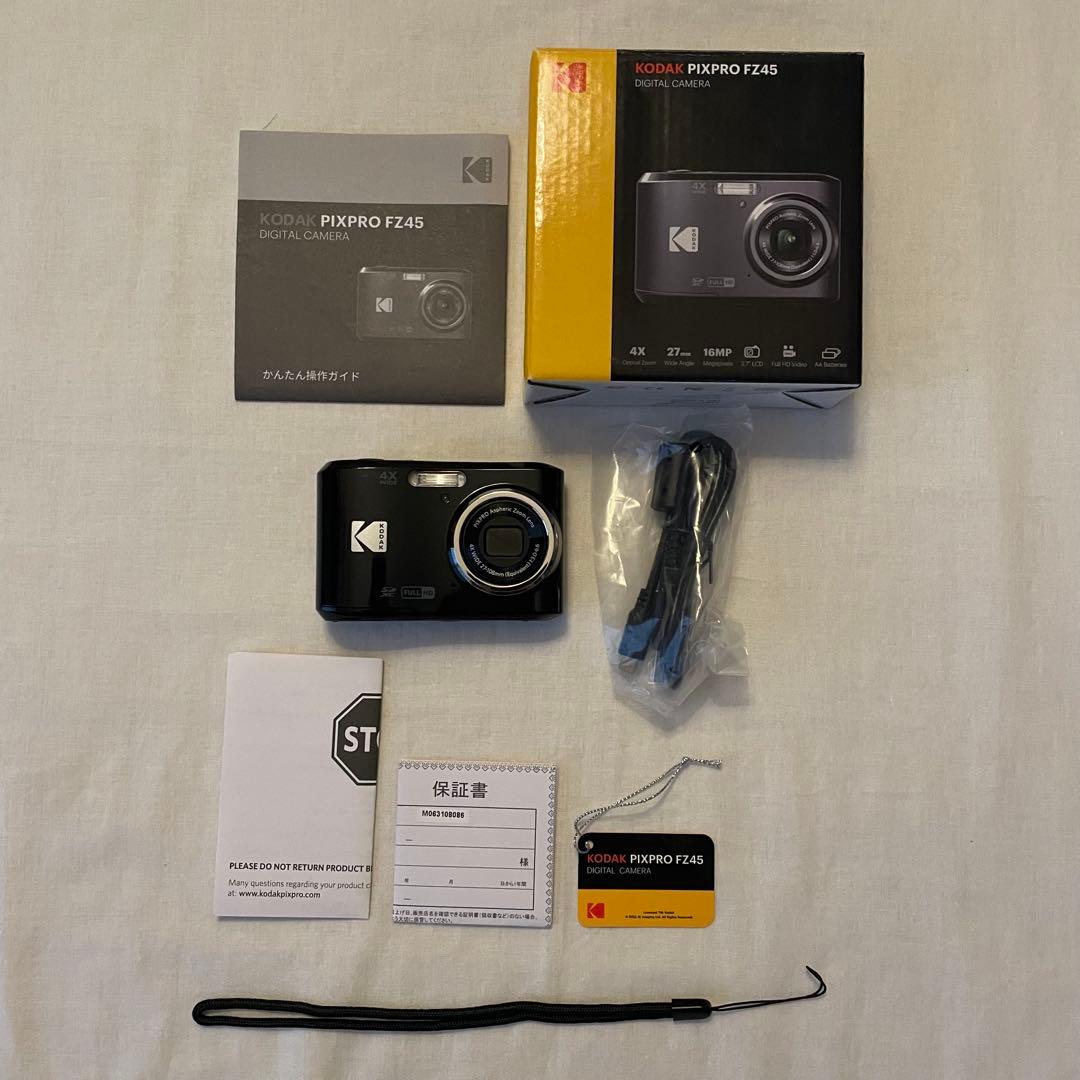 【動作確認済み】KODAK PIXPRO FZ45 ブラック Amazon.com : Kodak PIXPRO FZ45 Digital Camera + Black Point