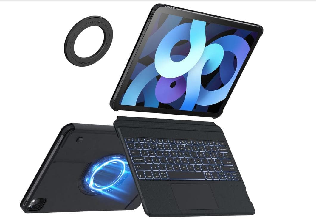 新品Nillkin キーボード iPad A16/10世代 10.9/11インチ Amazon.co.jp: 【カメラ保護】Nillkin キーボード付きケース ipad A16