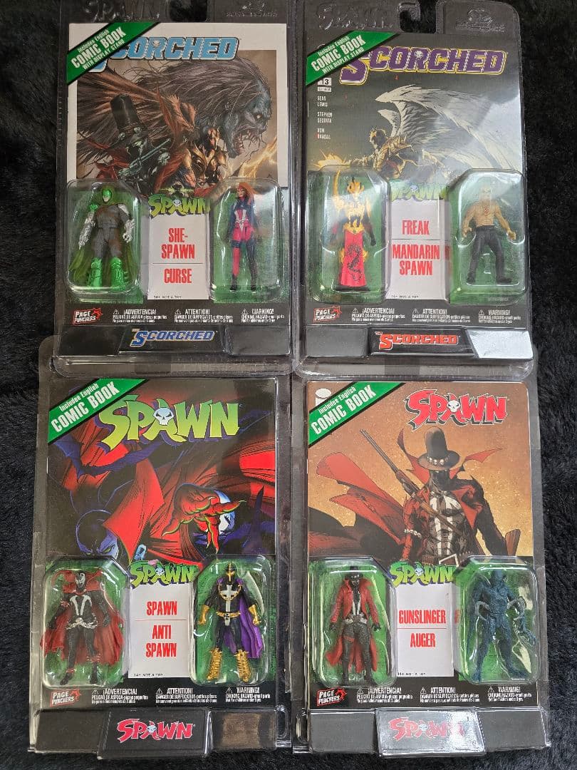 Spawn フィギュア 4個セット Amazon | スポーン シリーズ4 シースポーン ウルトラ アクション