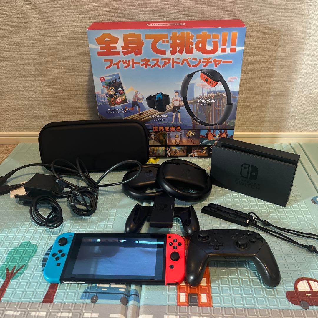 Nintendo Switch 本体 リングフィット付き Nintendo Switch 『新品』Nintendo リングフィットアドベンチャー