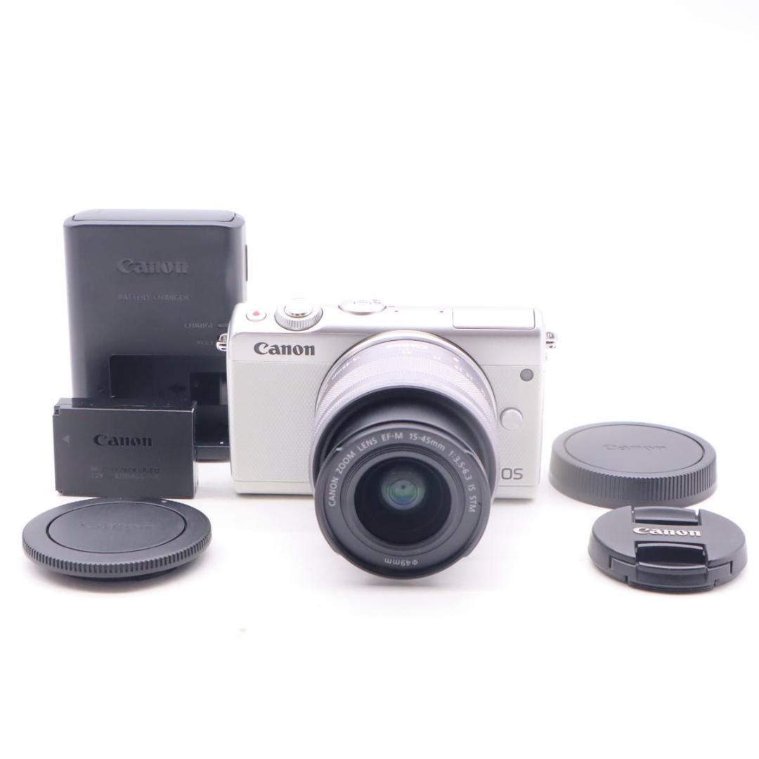 Canon EOS M100 EF-M15-45 IS STM レンズキット EOS M100 ミラーレス一眼カメラ EF-M15-45 IS STM レンズキット