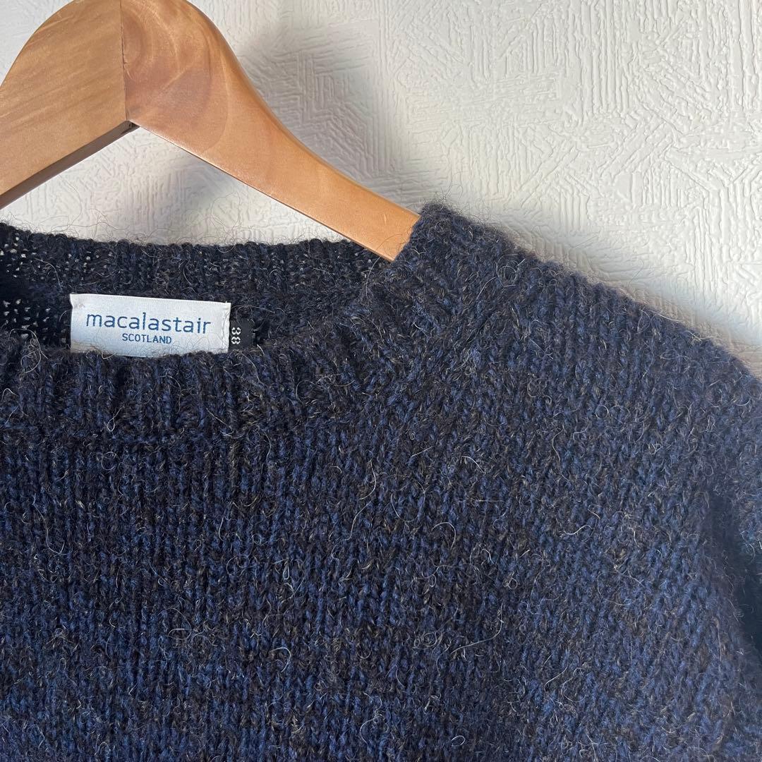 スコットランド製 macalastar クルーネックセーター - メルカリ