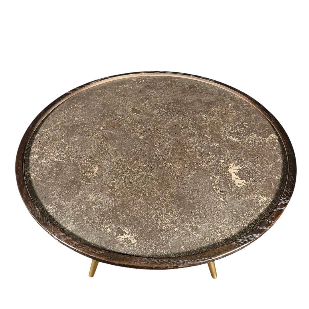 HR752 美品Knot antiques BARK COFFEE TABLE - メルカリ