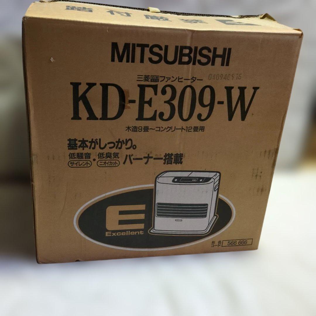 通電確認済み 三菱 MITSUBISHI 石油ファンヒーター KD-309-W - メルカリ