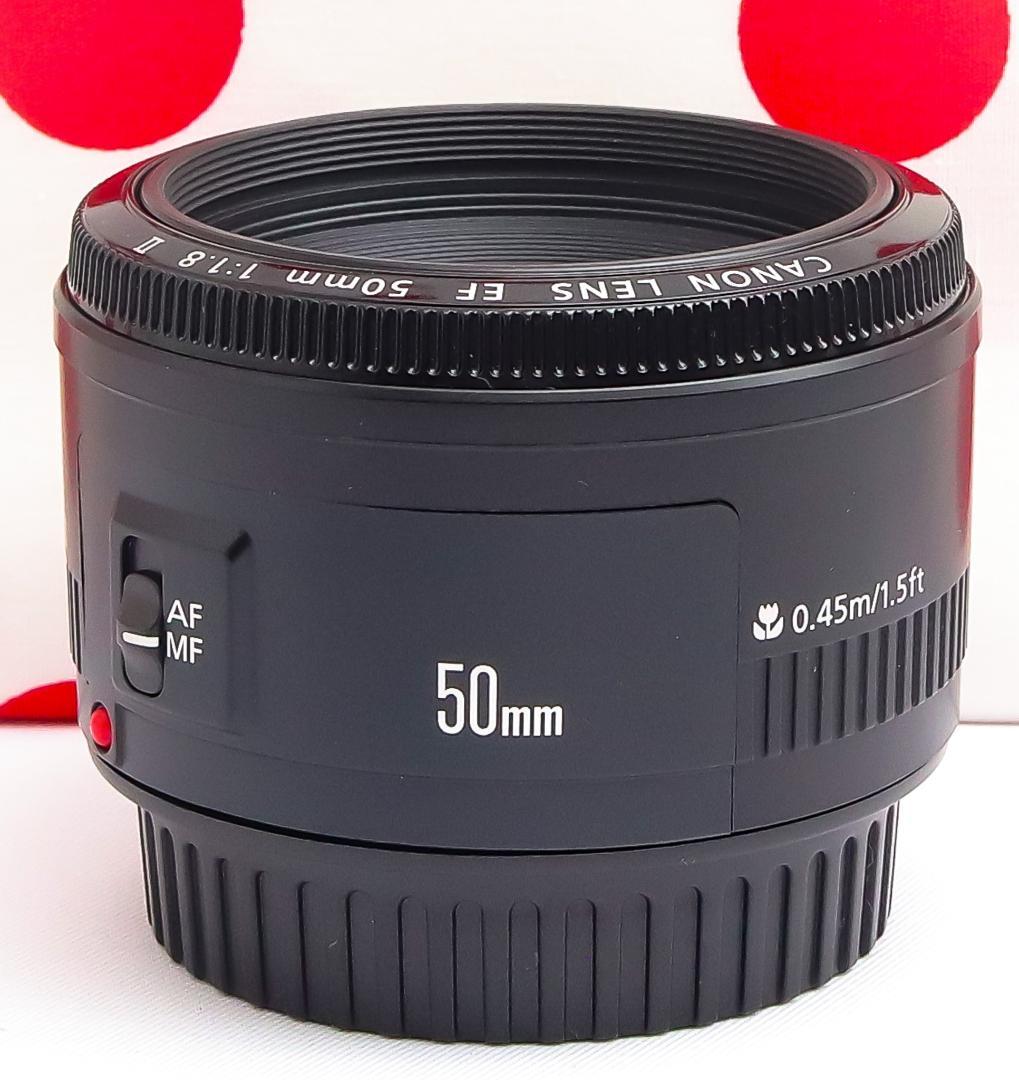 美品 Canon EF 50mm F1.8 II♡大人気単焦点レンズ♡神レンズ - メルカリ