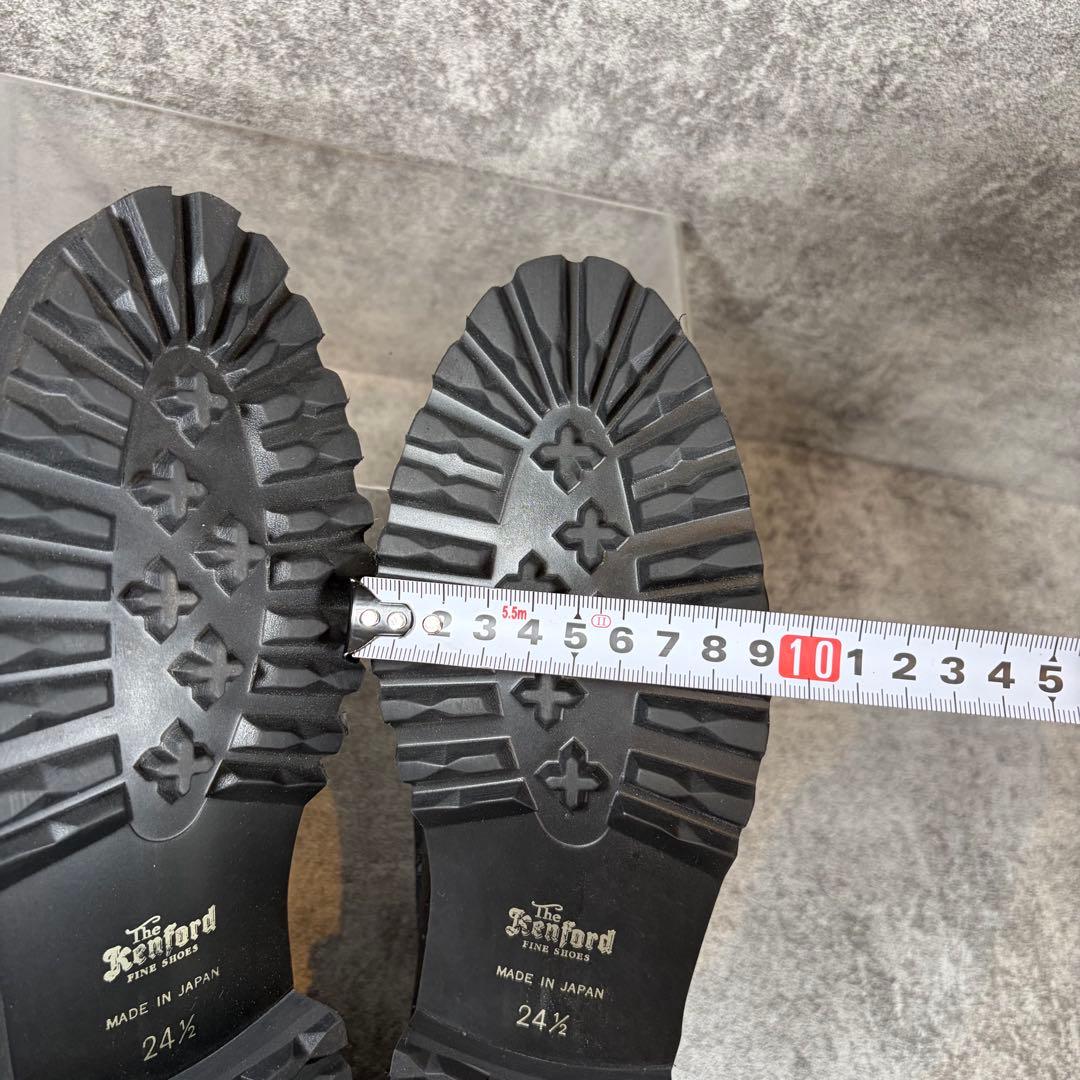 そ*ん様 極美品✨　ケンフォード　ローファー　ペイズリー　24.5cm 黒