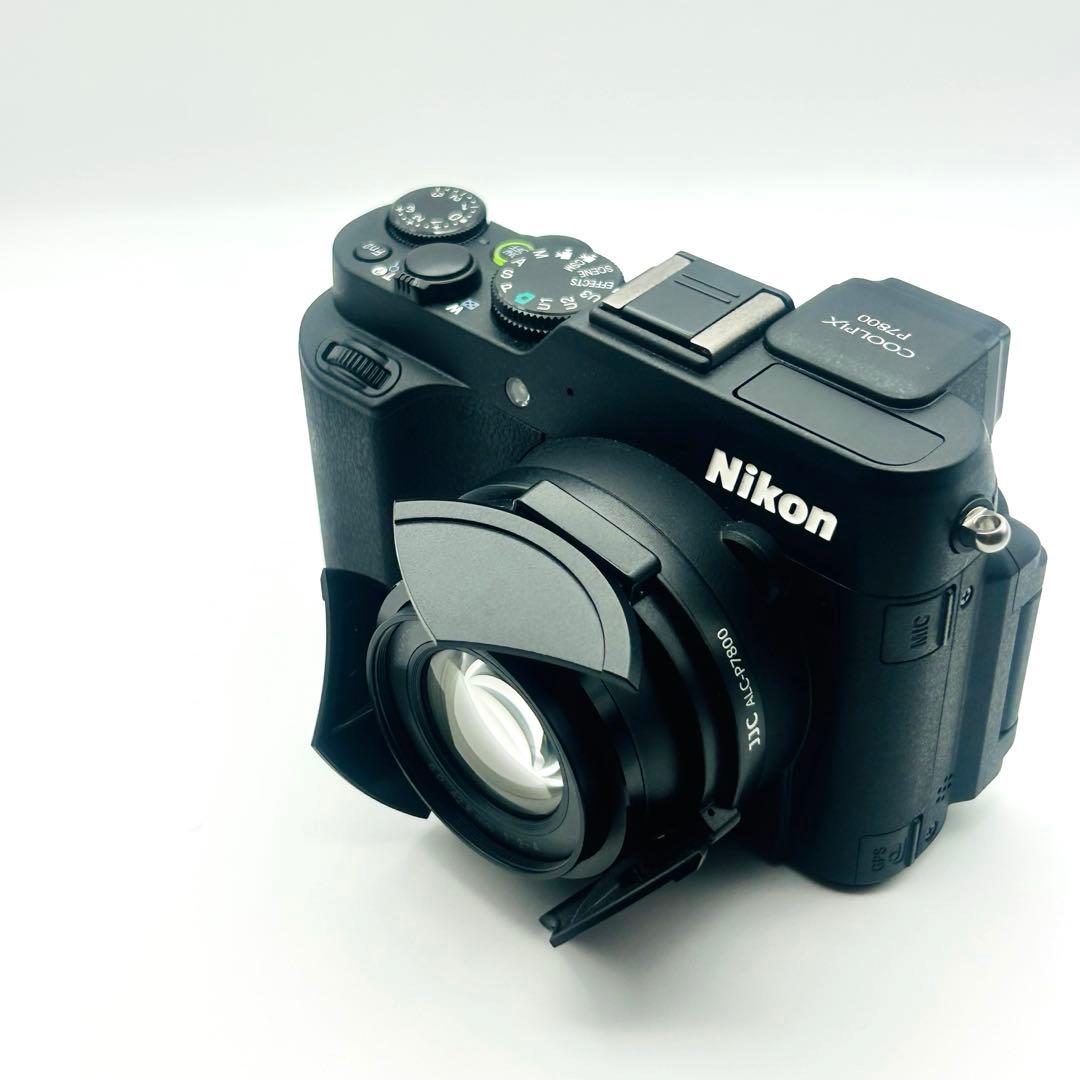 【美品】Nikon ニコン デジタルカメラ COOLPIX P7800 ブラック Amazon | Nikon デジタルカメラ COOLPIX P7800 大口径レンズ バリ