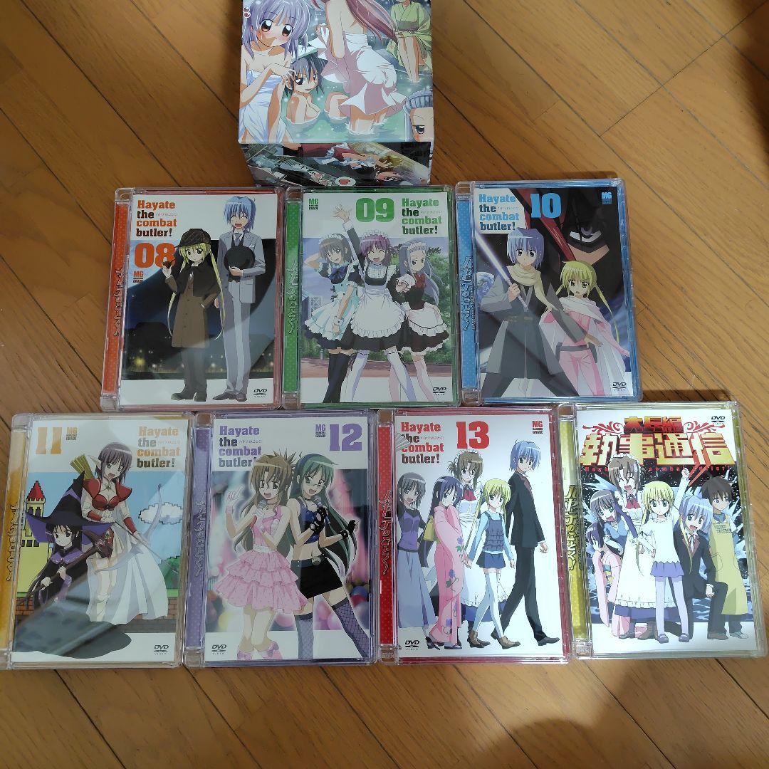 DVD ハヤテのごとく! 1期、2期 14巻セット 全巻収納BOX付き - メルカリ