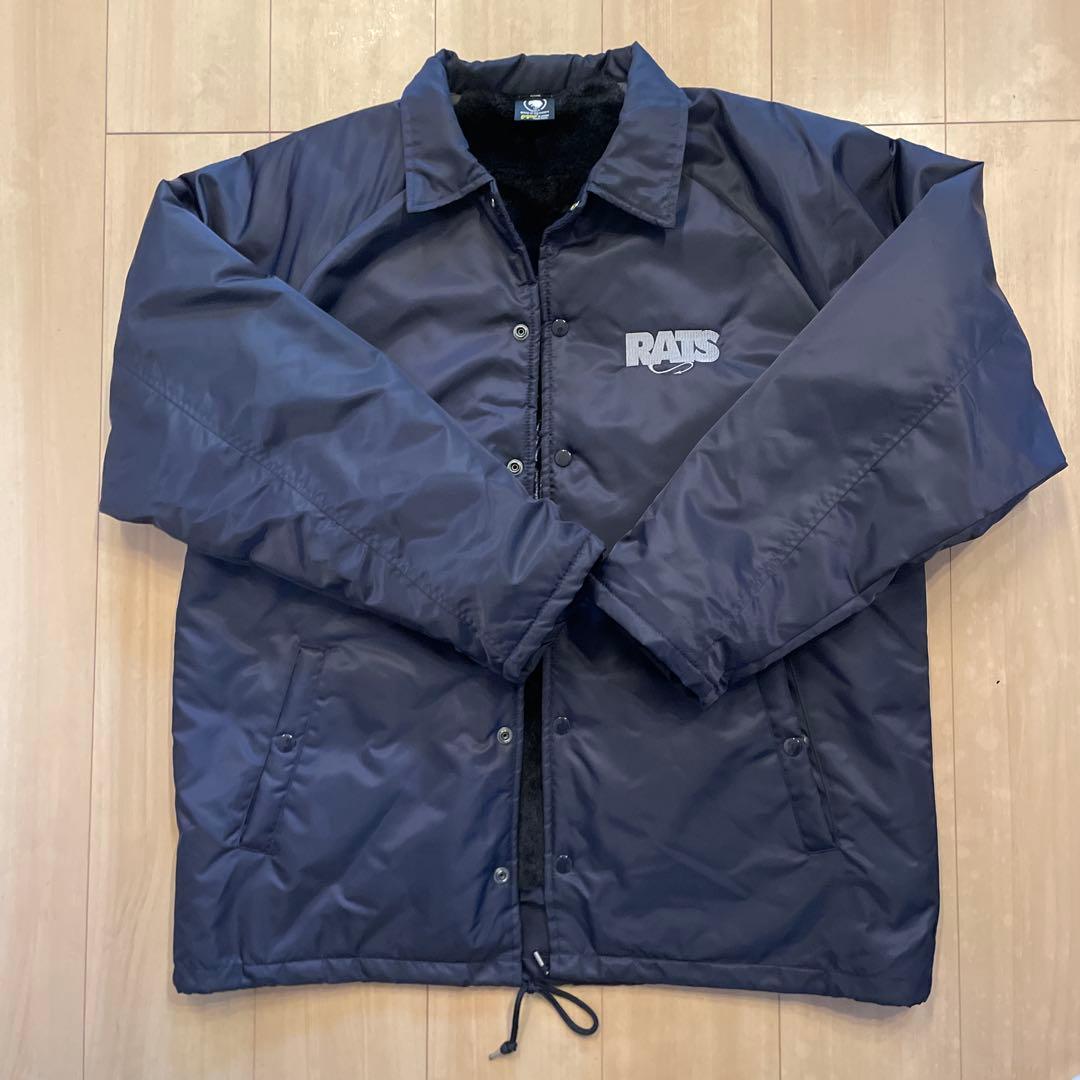 新品同様】RATS ラッツネイビー XLボアコーチジャケットwayoflife