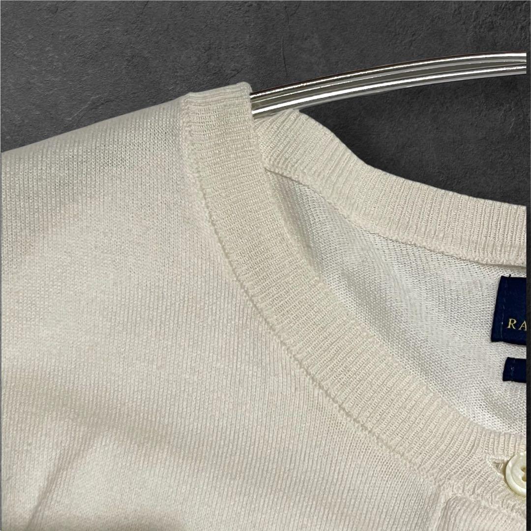 美品✨️現行QRタグ ポロラルフローレン Pimaコットンカーディガン