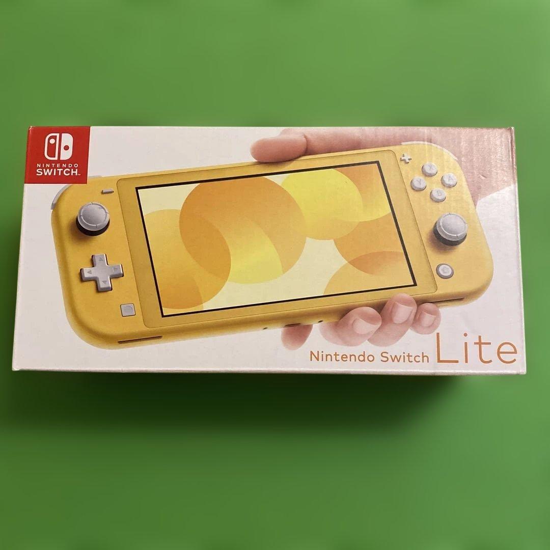 新品Nintendo Switch Lite イエロー Nintendo Switch Lite イエロー 本体のみ スイッチライト 左右