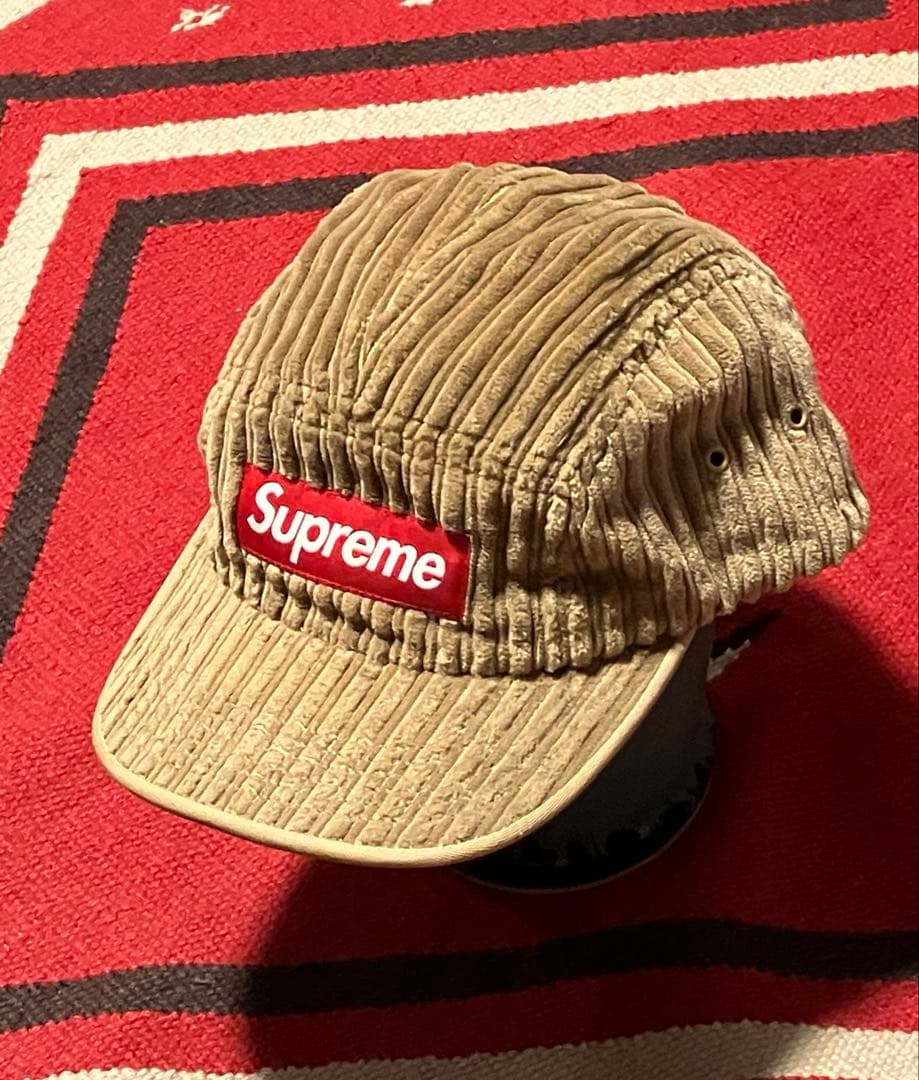 Supreme コーデュロイキャップ ベージュ Supreme シュプリーム コーデュロイキャップ Pocket Camp Cap (Supreme