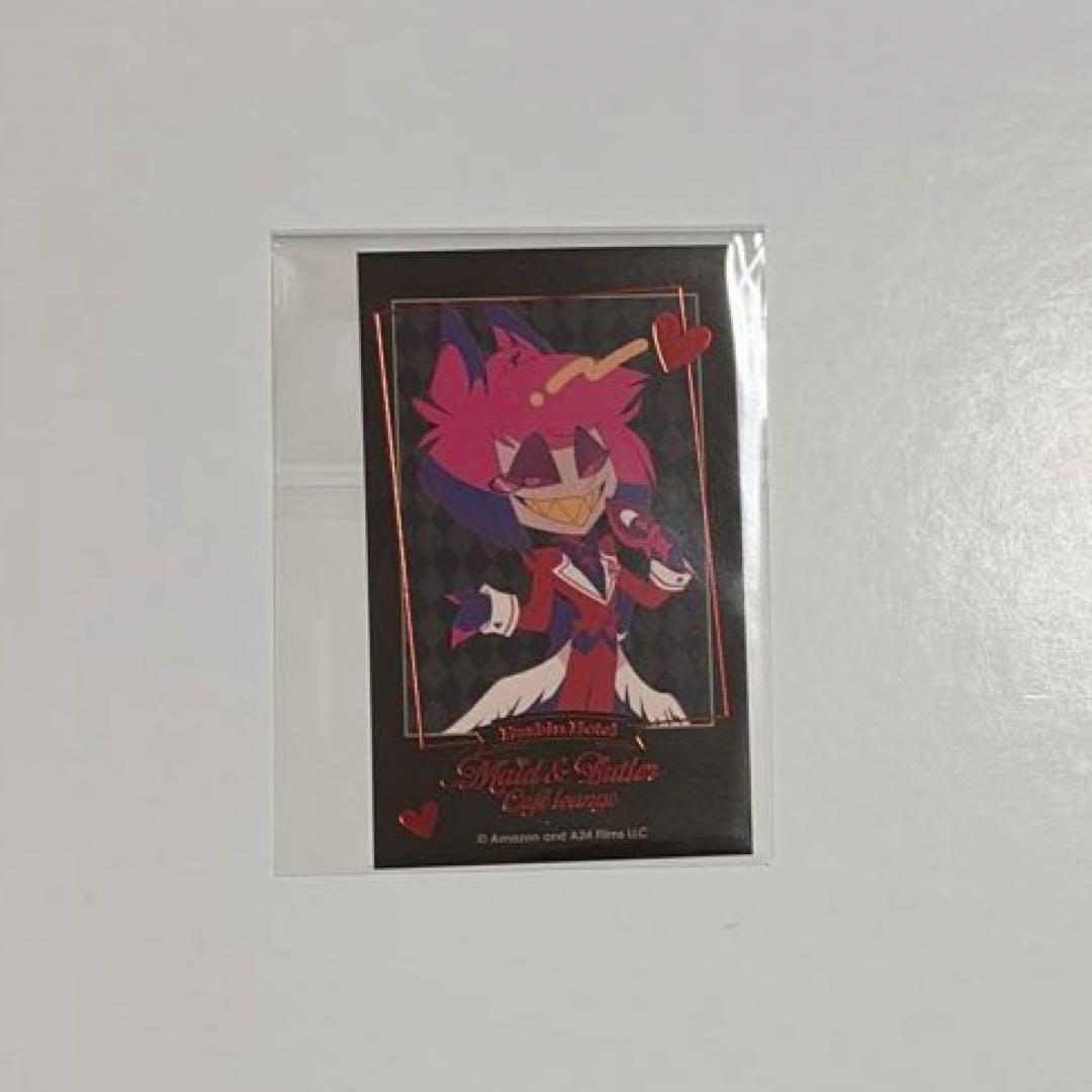 ハズビンホテル アニメイトカフェ 箔押しカード アラスター - メルカリ