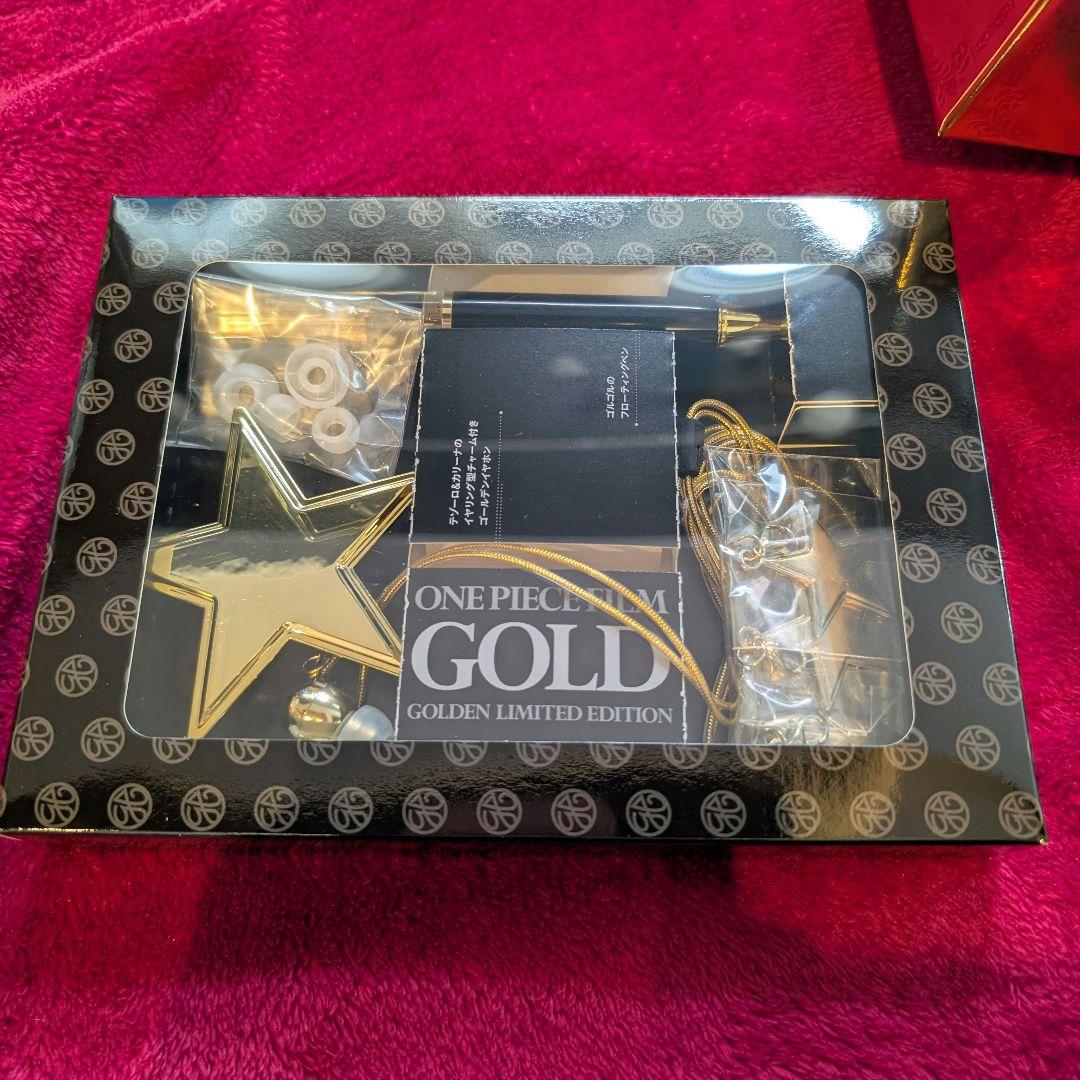ONE PIECE FILM GOLD DVDとボードゲーム イヤホン ペン - メルカリ
