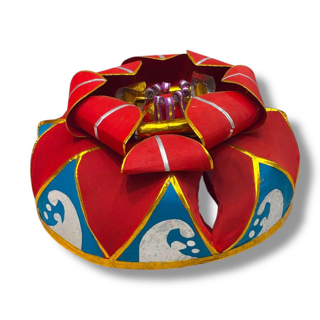 ◎ 琉球花笠 直径約44cm 琉球舞踊 沖縄 工芸品 伝統品 - メルカリ