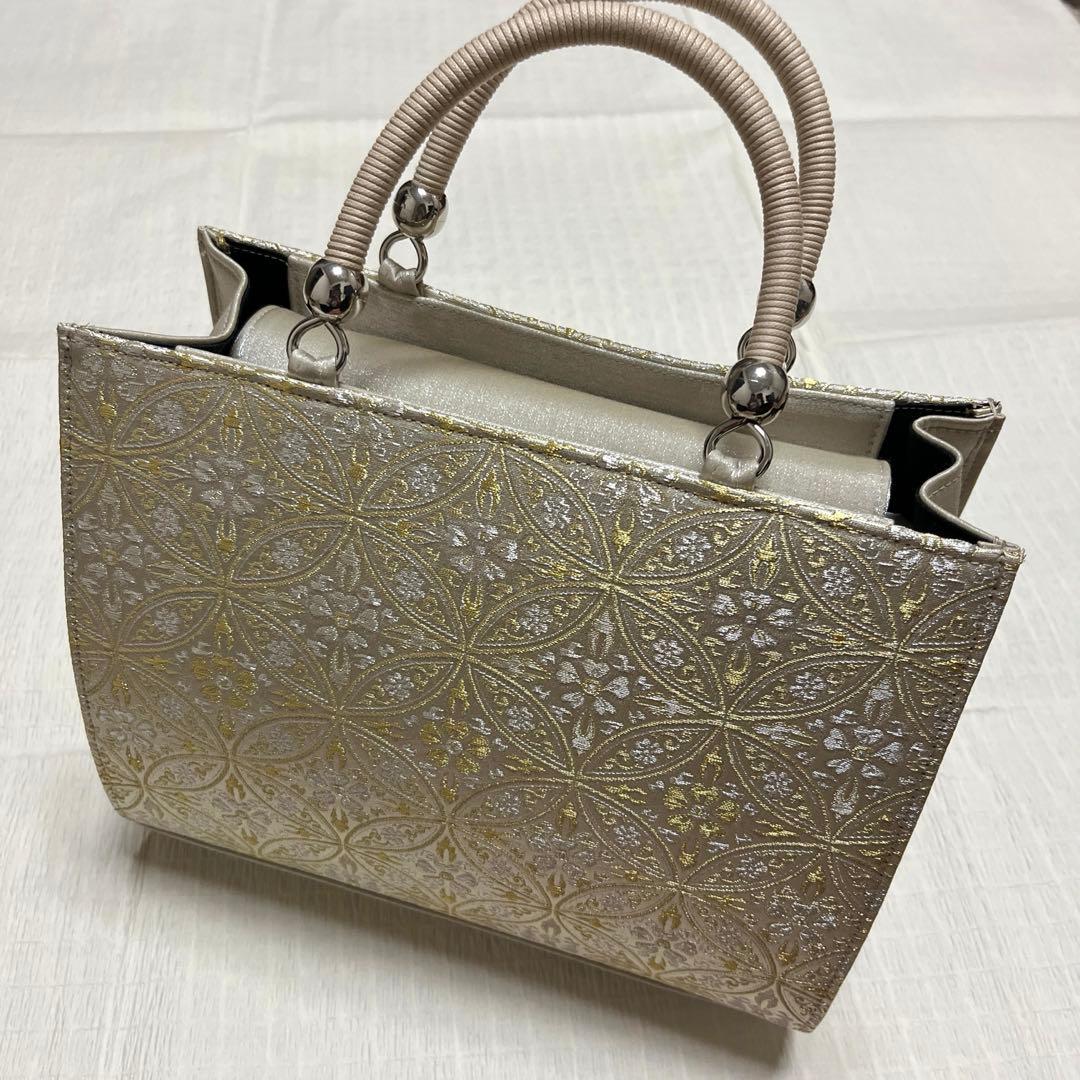 【新品☆正絹】西陣織！和装バッグ 25周年セール】 [フォーマル～セミフォーマル] 【西陣織】 正絹和装