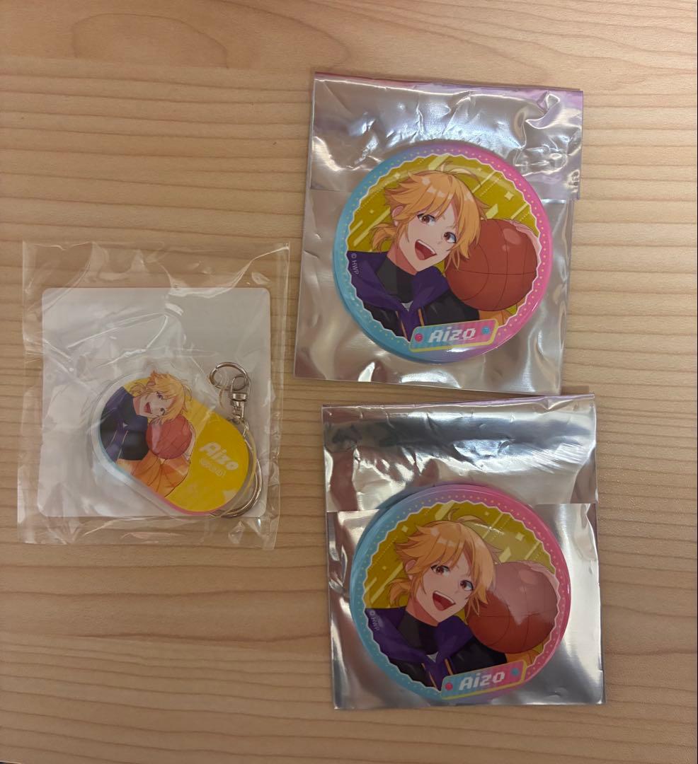 HoneyWorks ROUND1 柴崎愛蔵 缶バッジ アクリルキーホルダー - メルカリ