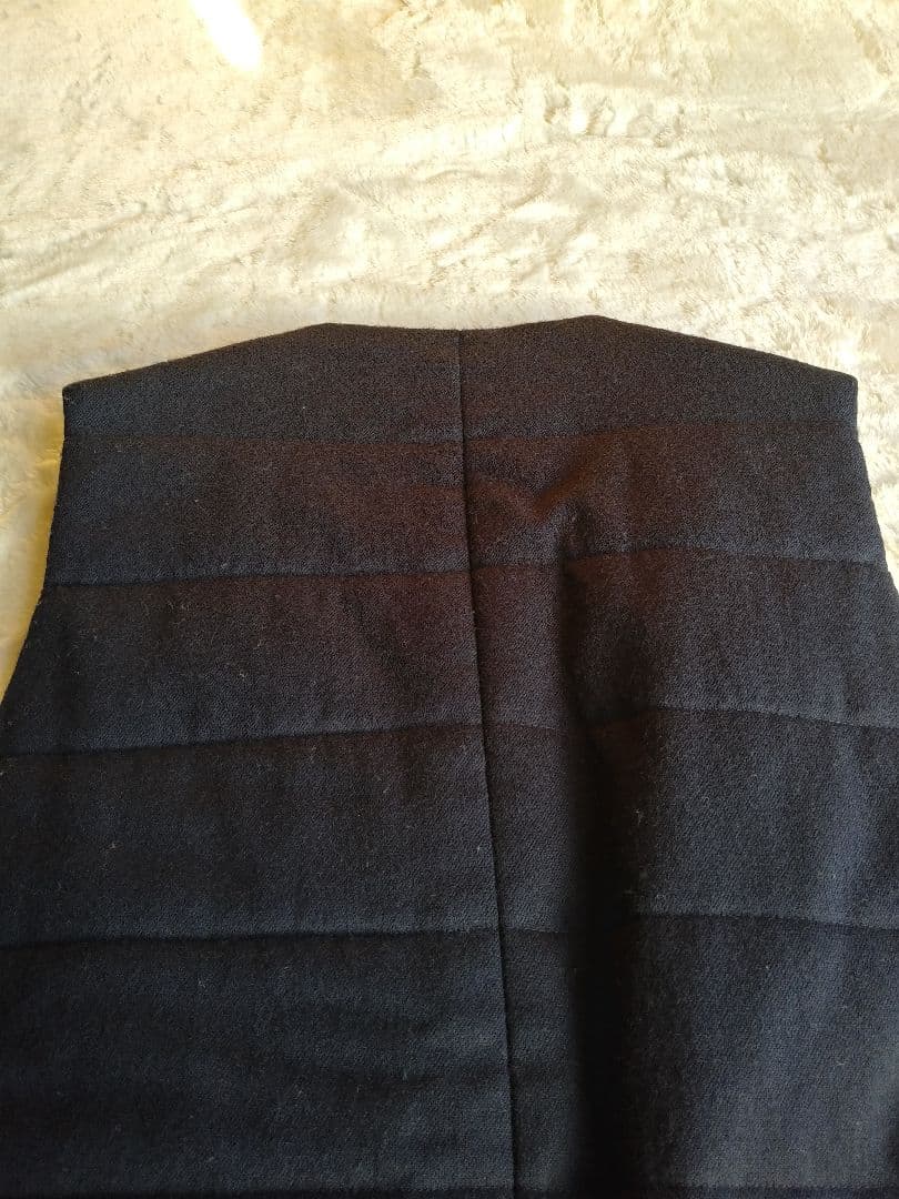 ナナミカ プリマロフト ウールベスト sizeXS ネイビー オンオフ着用可