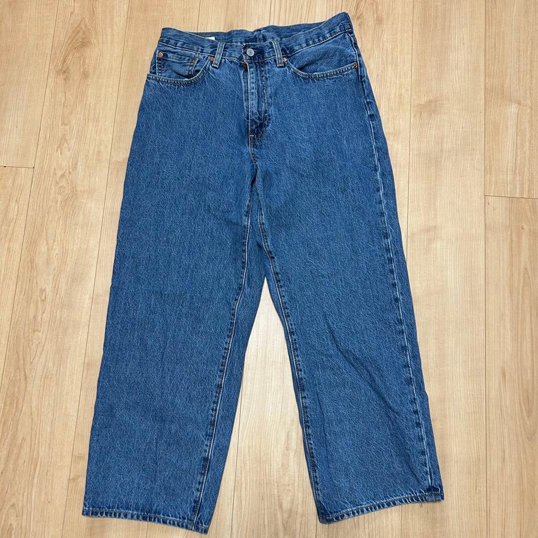 【美品】LEVI'S ／578 ／W31L30バギーミディアムインディゴ　デニム Levi's（リーバイス） パンツ Levis メンズ 578 デニム バギー