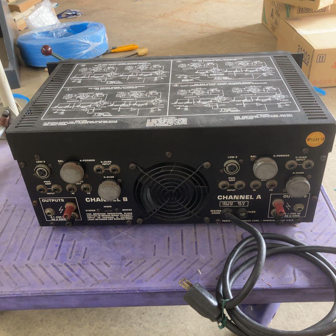 PEAVEY CS-800 ステレオパワーアンプ ピーヴィー アンプ 240W 楽器・機材