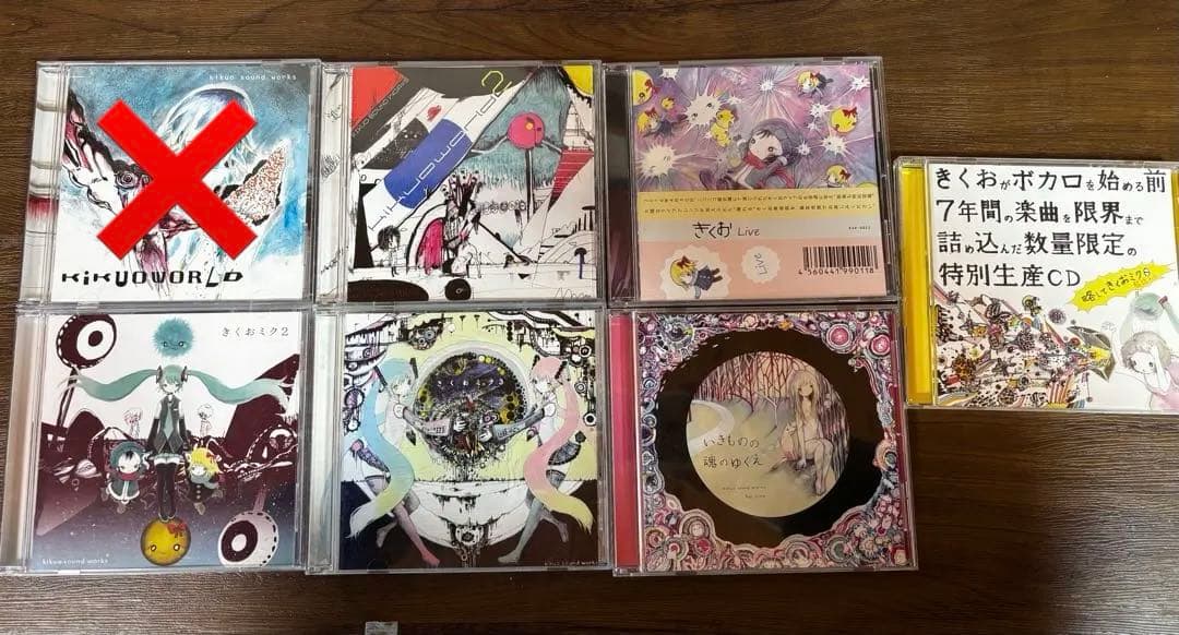 きくおミク CDセット 激レア 希少「きくおミク／2」きくお CD 初音ミク ボカロ アニメ 廃盤