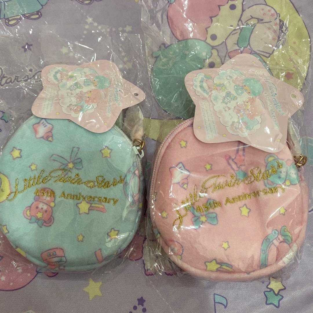 サンリオ キキララ パフポフ 45周年 ポーチ おくるみポーチ - メルカリ