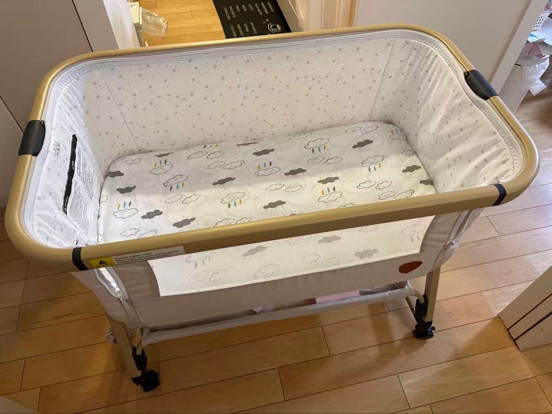ベビーベット　折りたたみ　添い寝ベット　揺りかごに変身可能　新生児0か月〜 楽天市場】HZDMJ ベビーベッド 折りたたみ 添い寝ベッド 揺りかご