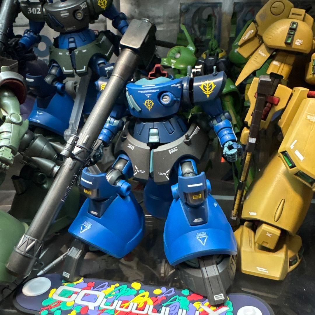 HG リックドム　シャリアブル　塗装完成品　ガンプラ　ジークアクス 2/7発売のガンプラ『HG 1/144 シャリア専用リック・ドム（GQ）』の