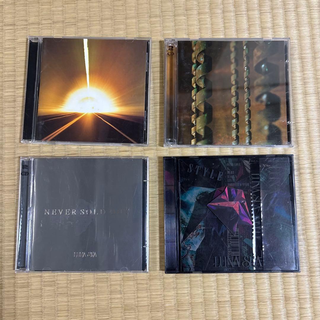 まとめ売り】LUNA SEA ルナシー アルバム ライブ盤 CD 4枚セット